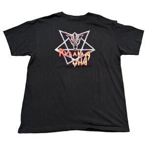 Mid 2000s Running Wild Victim of States Power Metal Band T shirt